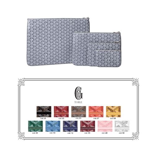 goyard senat size|goyard senat pouch.